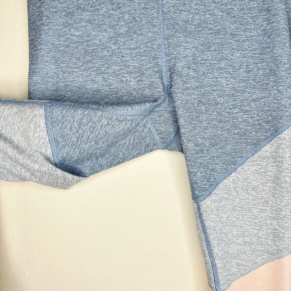 Outdoor Voices Colorblock Springs Lake Dove Rose Quartz 7/8 Leggings Pants Small - Picture 7 of 14
